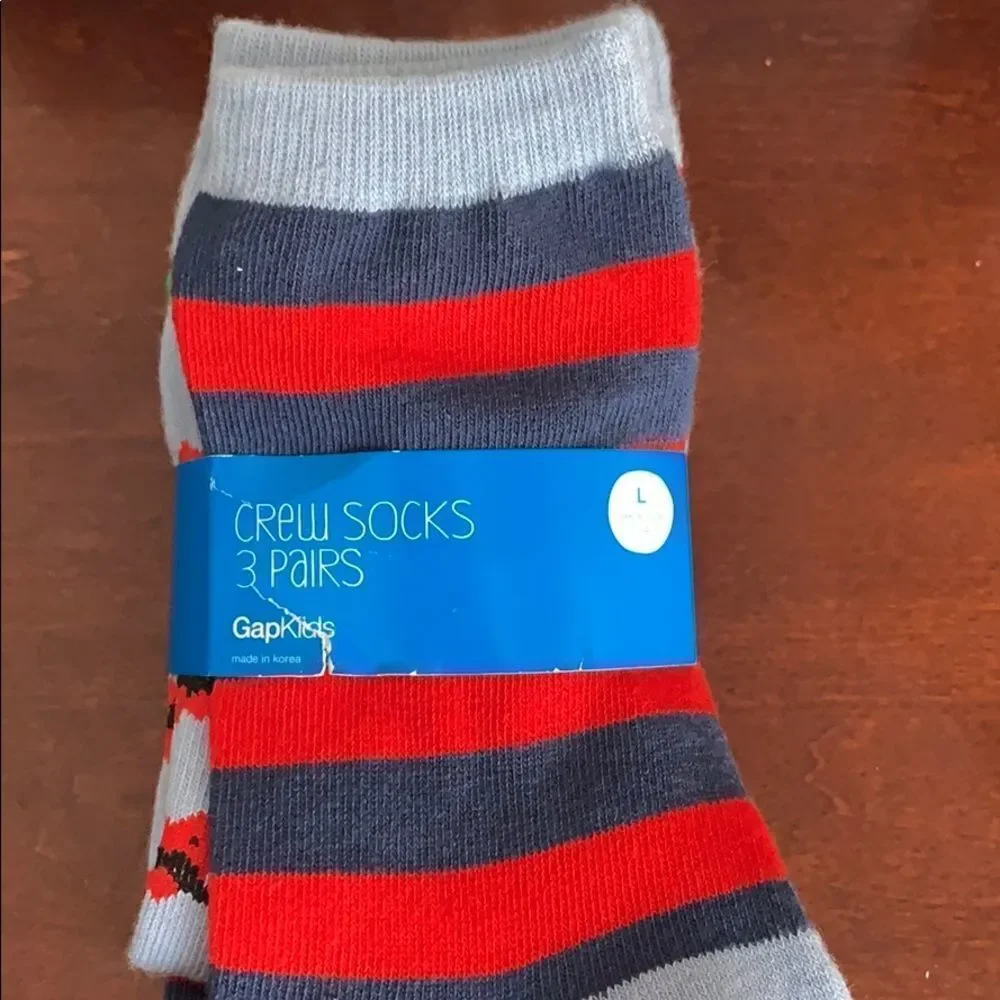 🎉Last set left 🎉Gap crew socks set of 3 💙